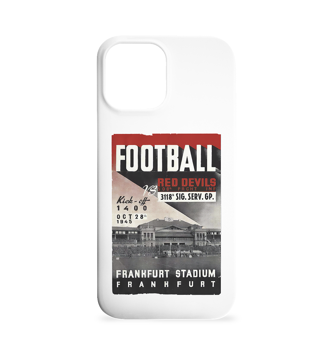 Frankfurt Football 1945 - Iphone 12 Max Handyhülle