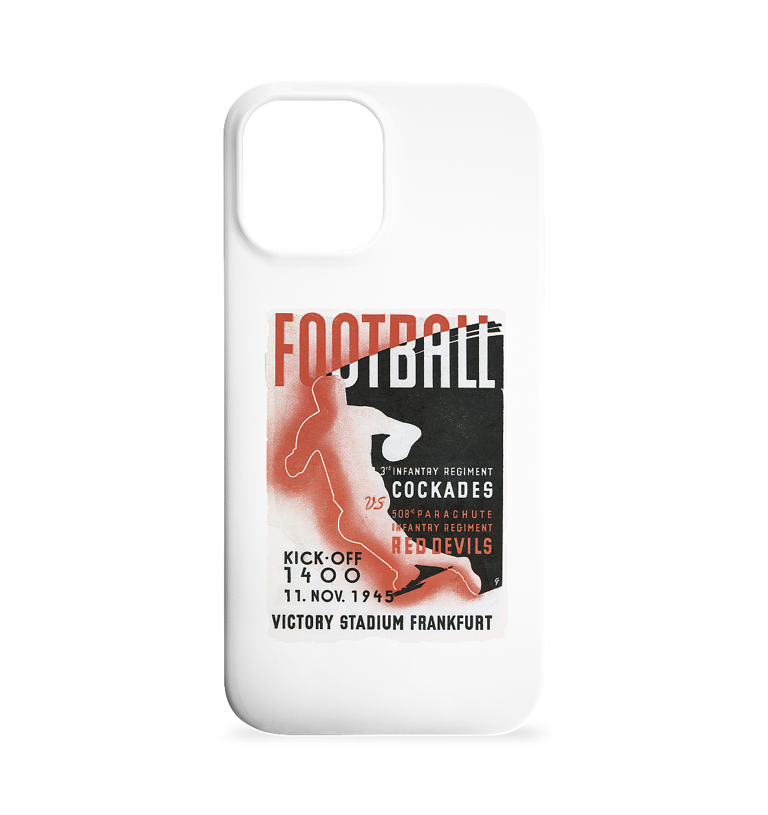 Red Devils Frankfurt 1945 - iPhone 12 Max Phone Case
