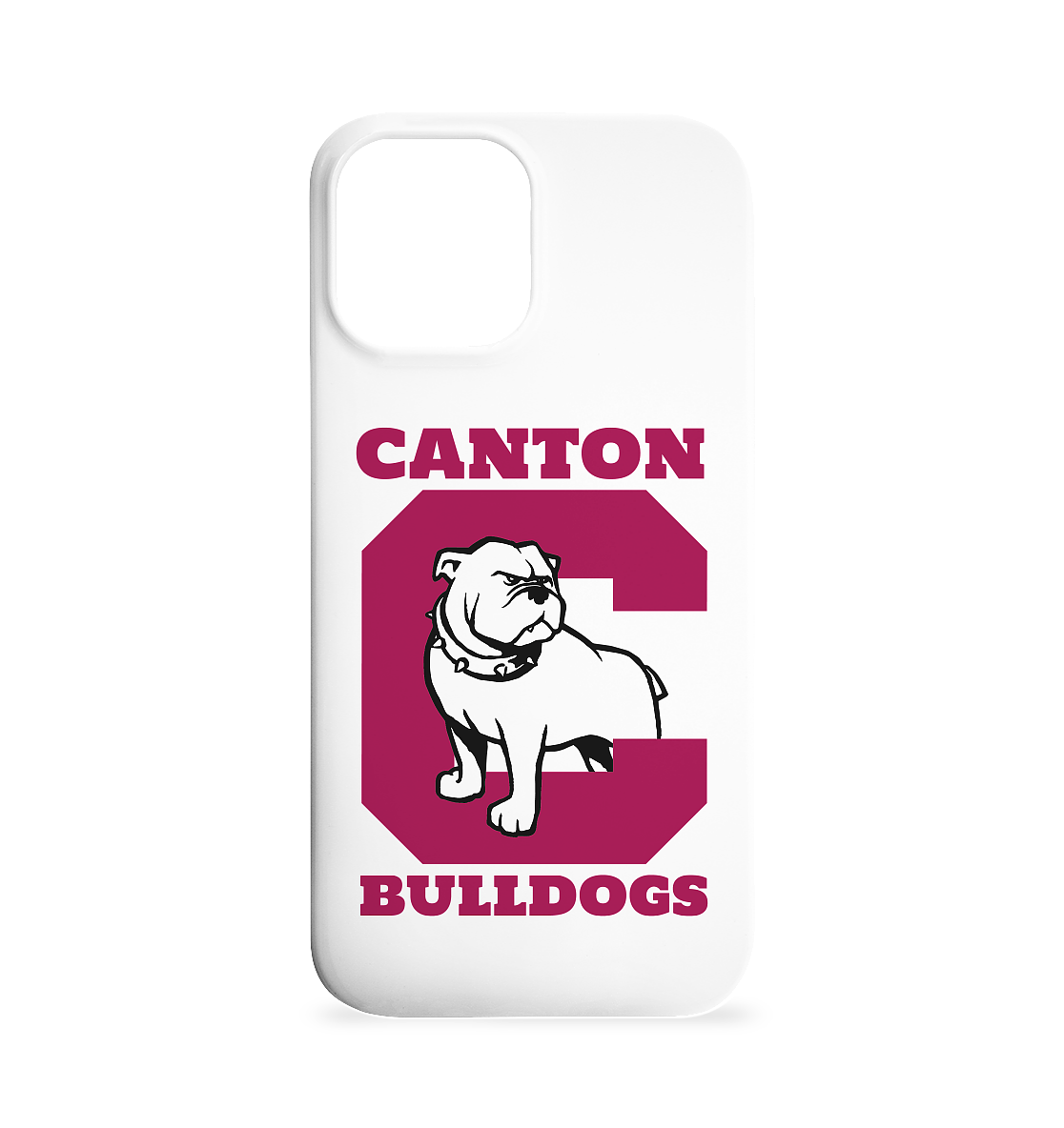 Canton Bulldogs - iPhone 12 Max Phone Case