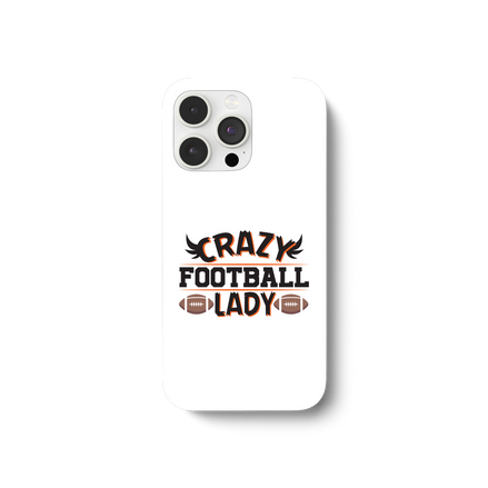 Crazy Football Lady - iPhone 13 Pro Handyhülle
