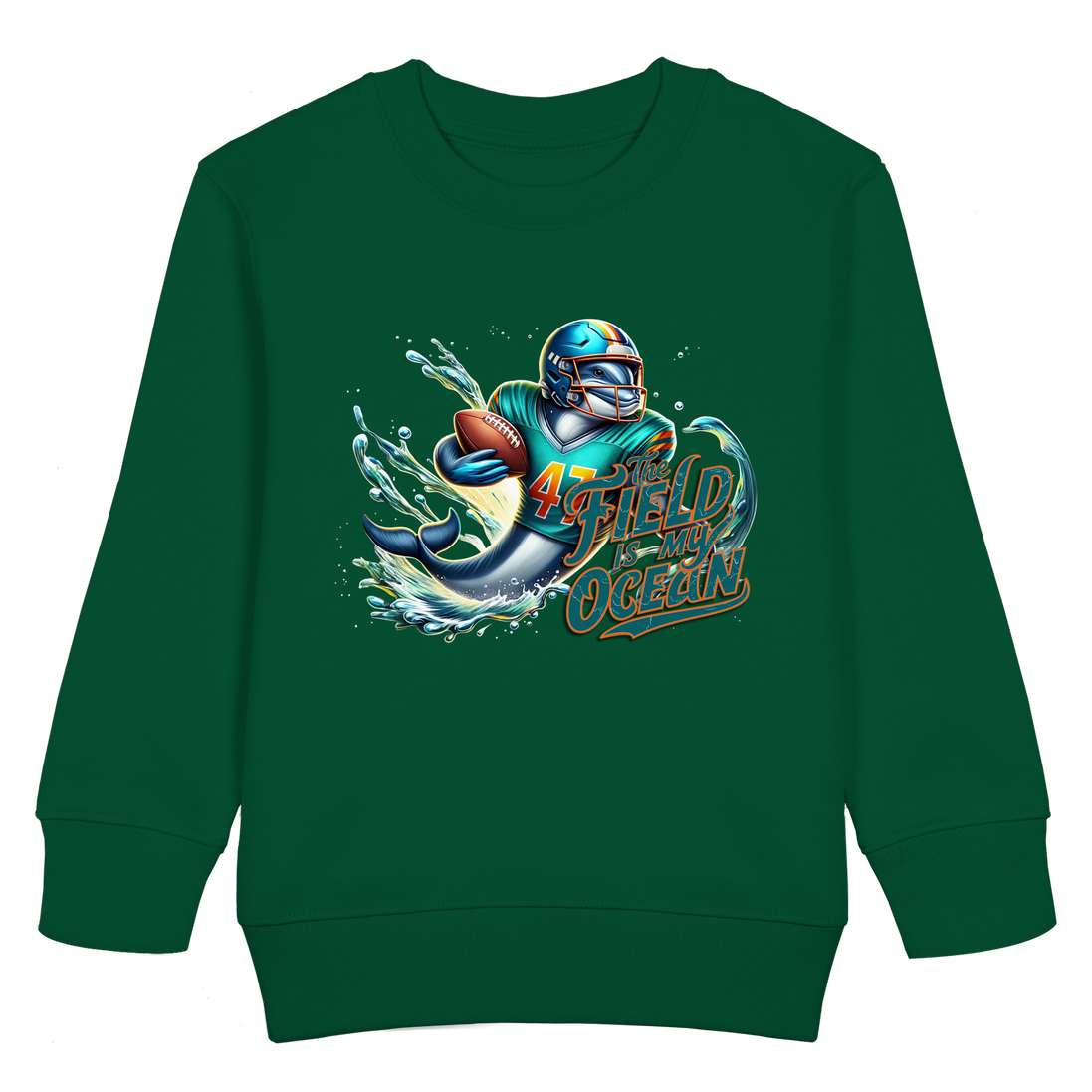 The Field Is My Ocean - Kids' Basic Sweatshirt