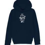 Eat Sleep Cheer - Kids Organic Hoodie