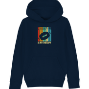 Football is my Therapy - Kids Organic Hoodie