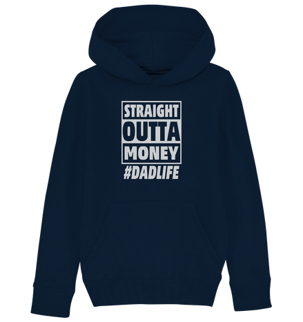 Straight Outta Money - Kids Organic Hoodie