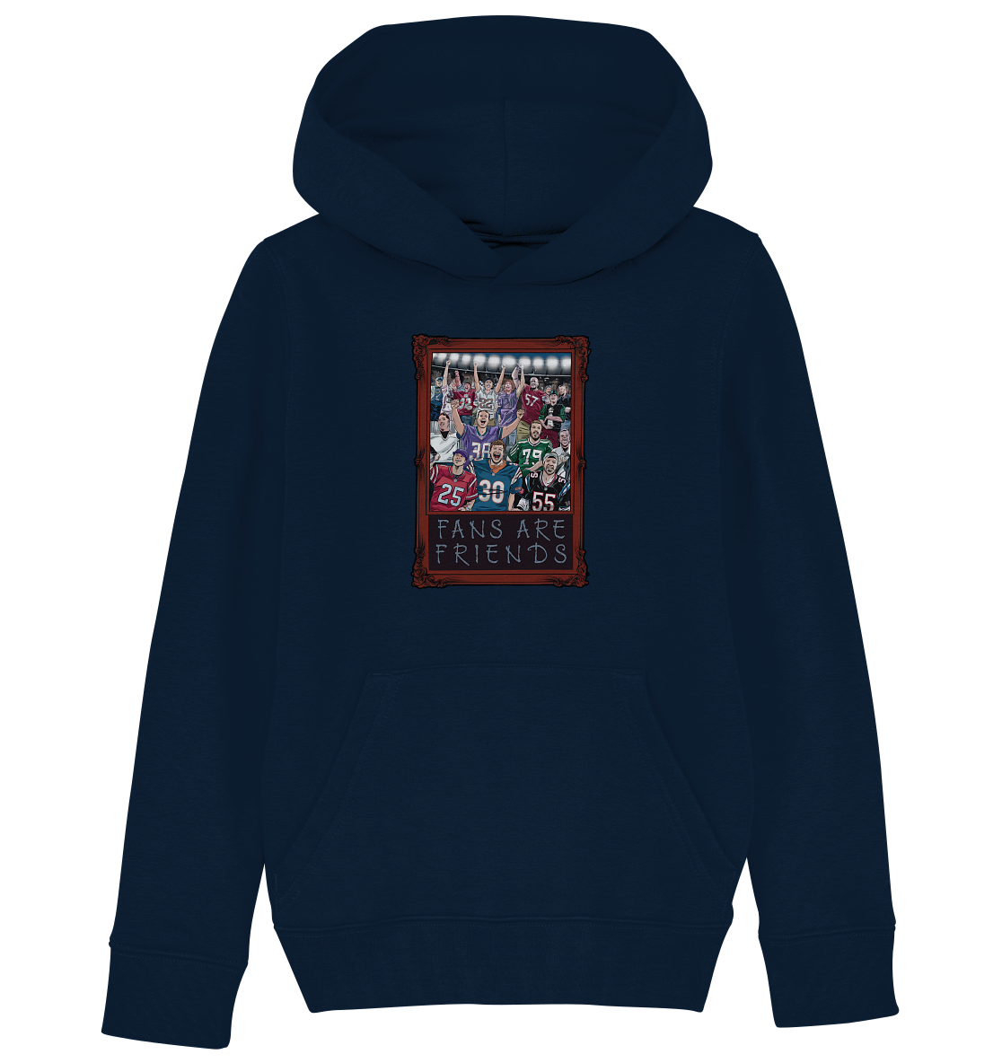 Fans are Friends - Kids Organic Hoodie