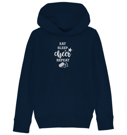 Eat Sleep Cheer - Kids Organic Hoodie