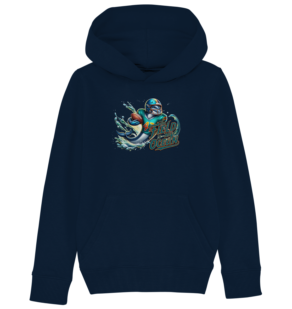 Dolphin - Kids Organic Hoodie