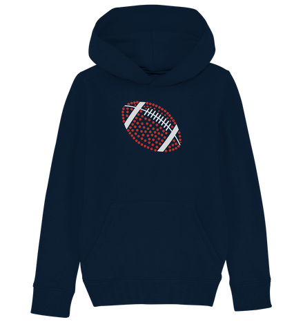 Football Dots - Kids Organic Hoodie