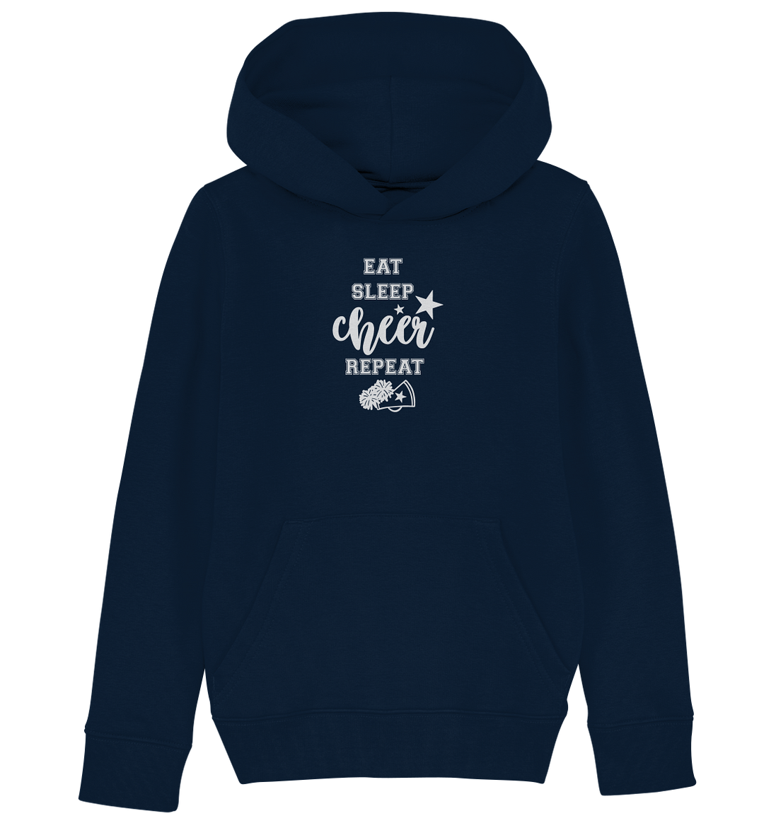 Eat Sleep Cheer - Kids Organic Hoodie