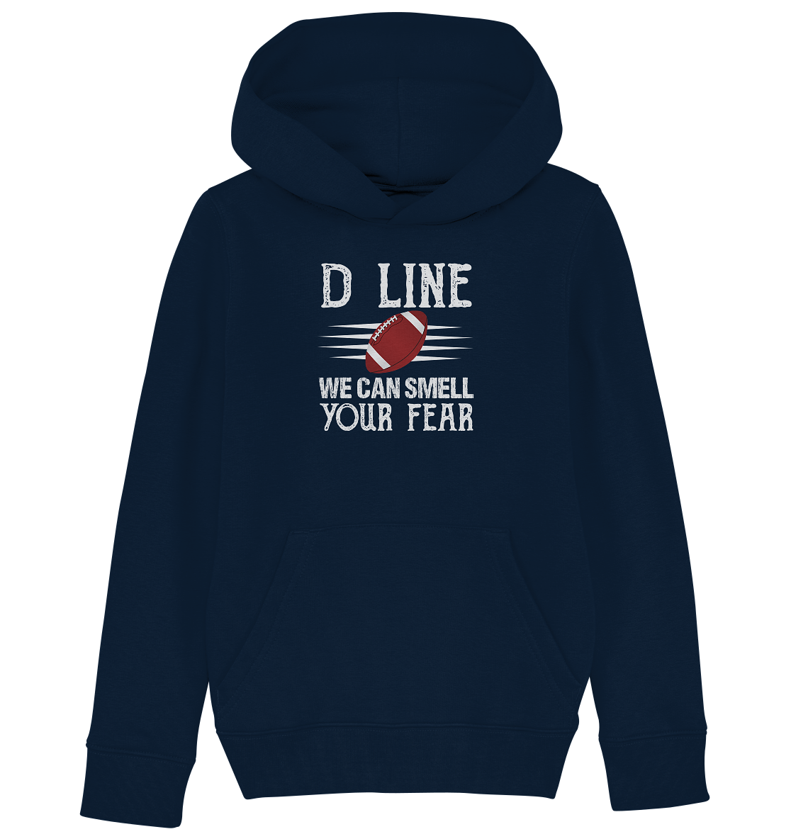 D Line Fear - Kids Organic Hoodie
