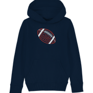 Football Dots - Kids Organic Hoodie