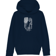 USA Flag Fight - Kids Organic Hoodie