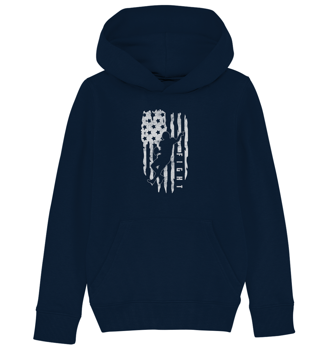 USA Flag Fight - Kids Organic Hoodie