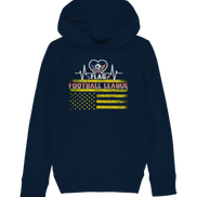 Flag Football League - Kids Organic Hoodie