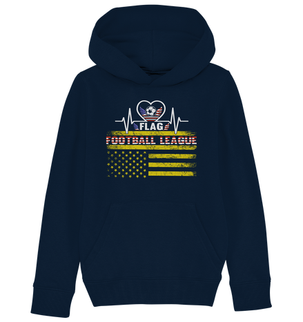 Flag Football League - Kids Organic Hoodie