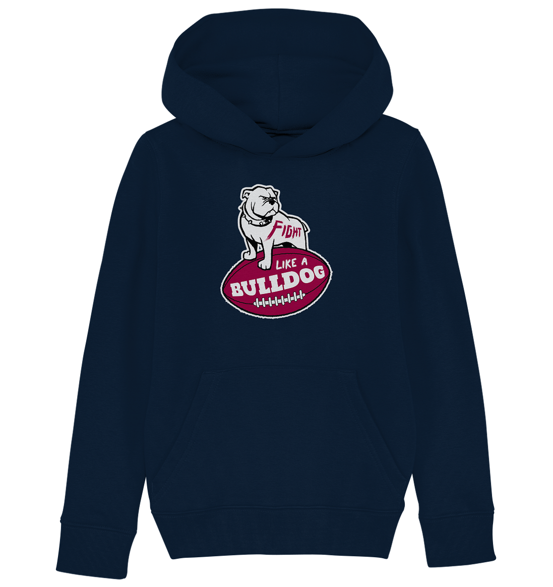 Fight like a Bulldog - Kids Organic Hoodie