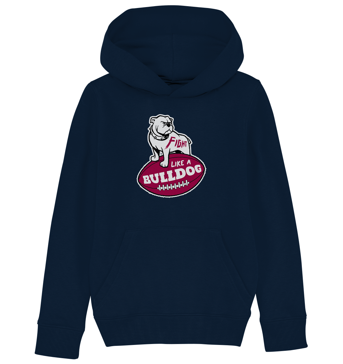 Fight like a Bulldog - Kids Organic Hoodie