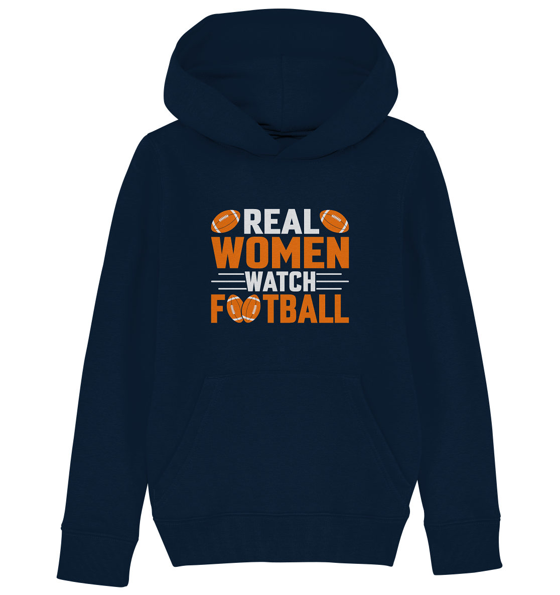 Real Women - Kids Organic Hoodie