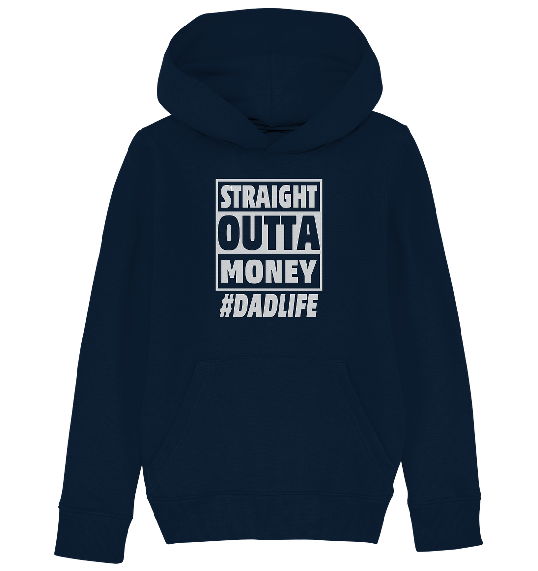 Straight Outta Money - Kids Organic Hoodie