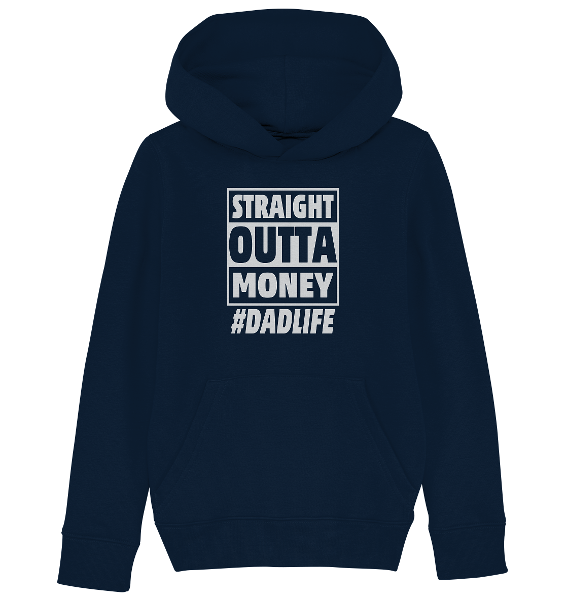 Straight Outta Money - Kids Organic Hoodie