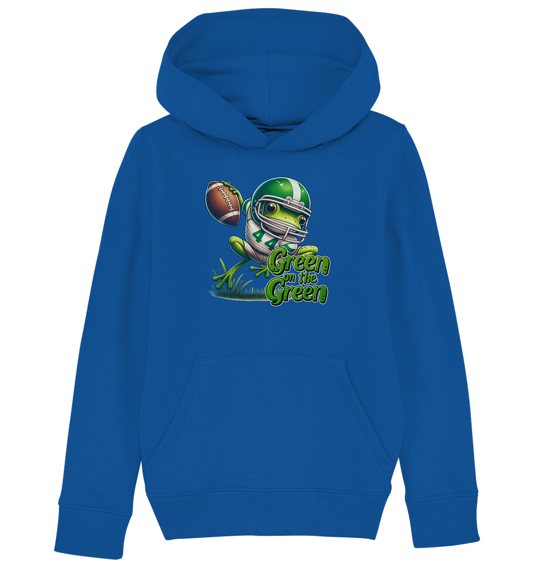 Green Frog - Kids' Organic Hoodie