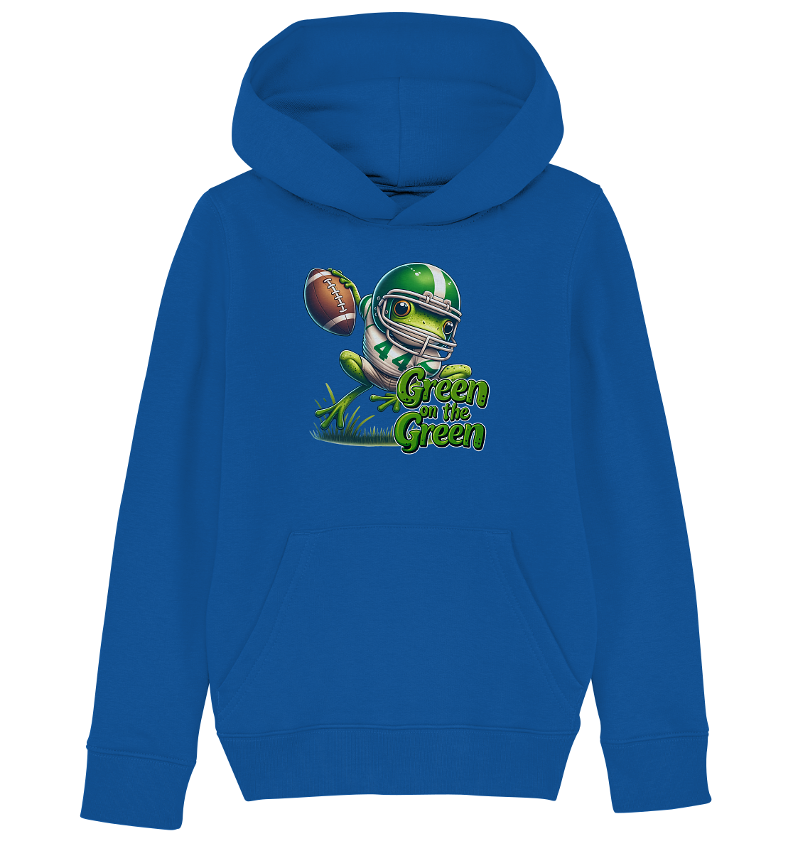 Green Frog - Kids' Organic Hoodie