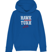 Hawk Tuah White  - Kids Organic Hoodie