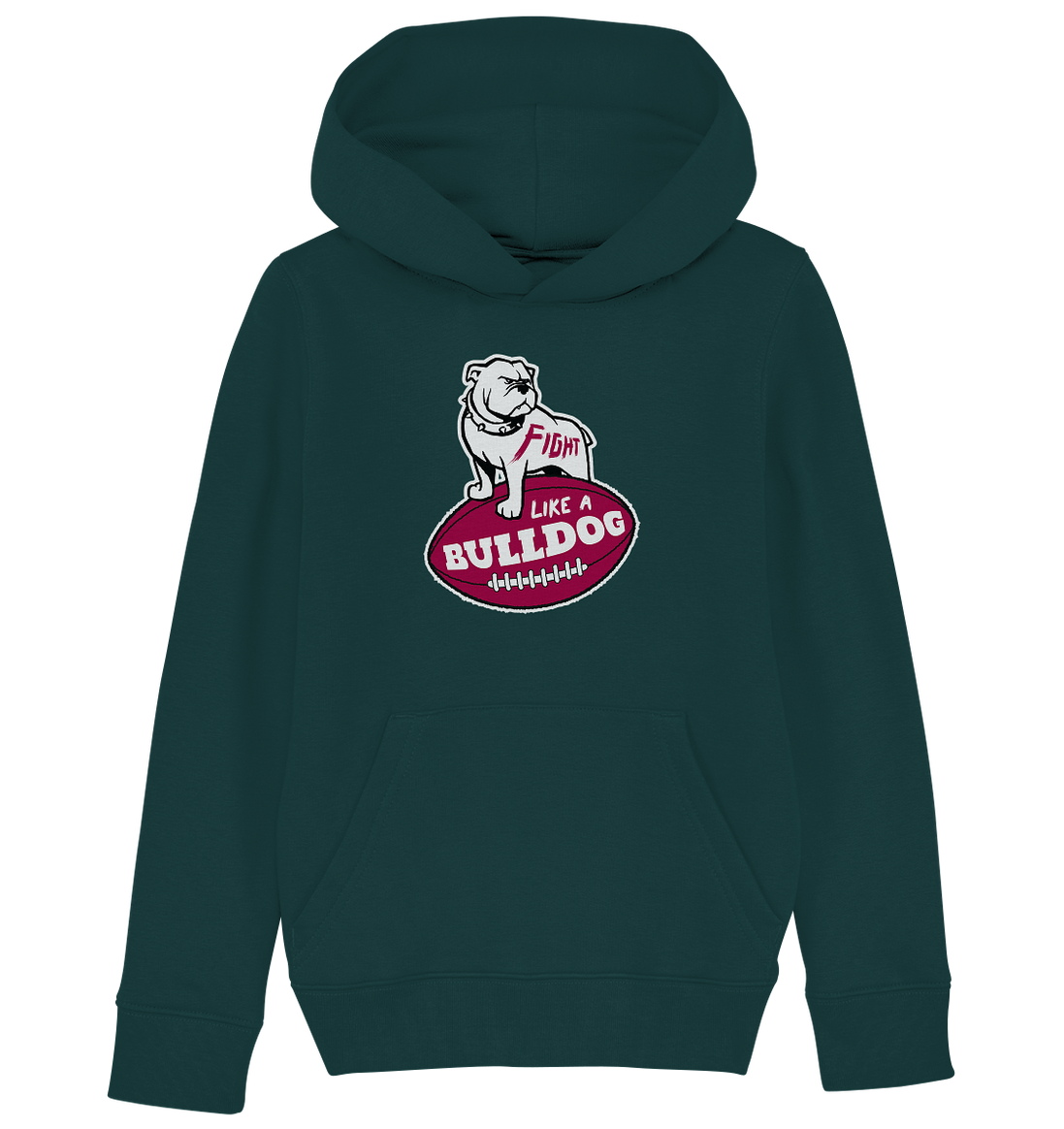 Fight like a Bulldog - Kids Organic Hoodie