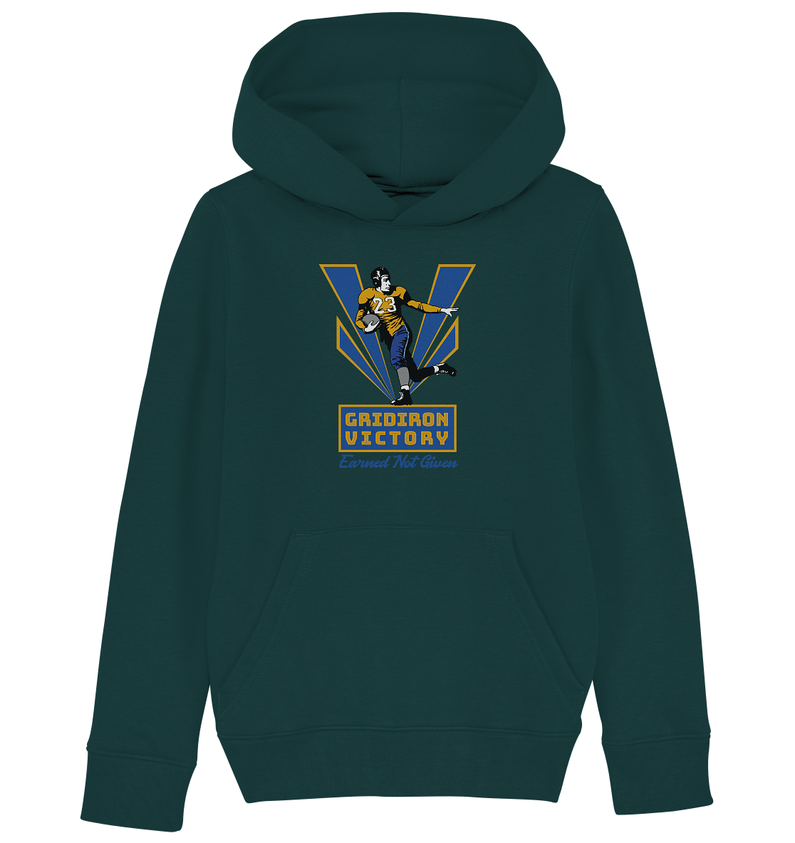Gridiron Victory - Kids Organic Hoodie