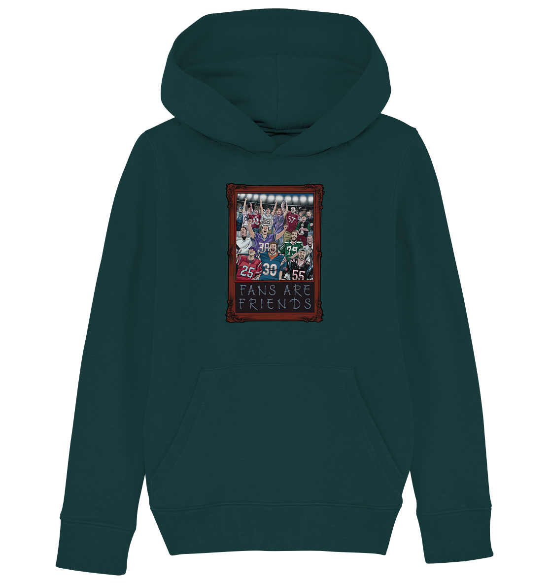 Fans are Friends - Kids Organic Hoodie