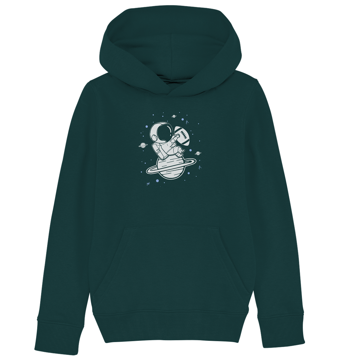 Footballnaut - Kids Organic Hoodie