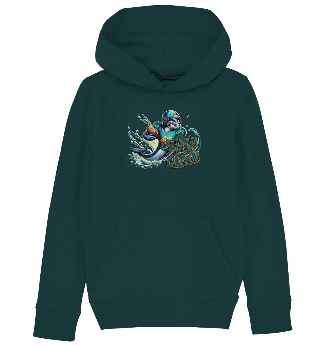 Dolphin - Kids Organic Hoodie