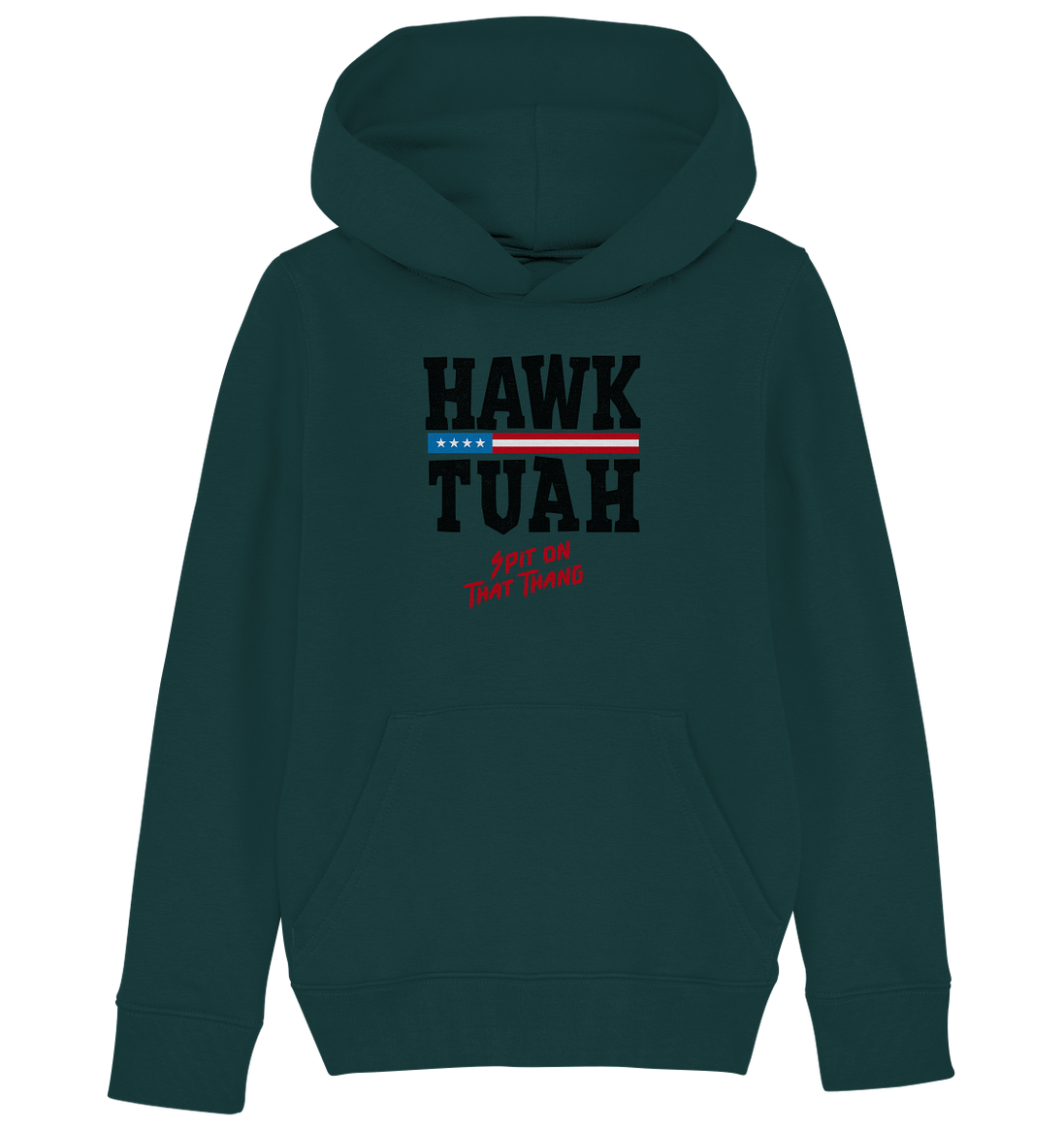 Hawk Tuah - Kids Organic Hoodie