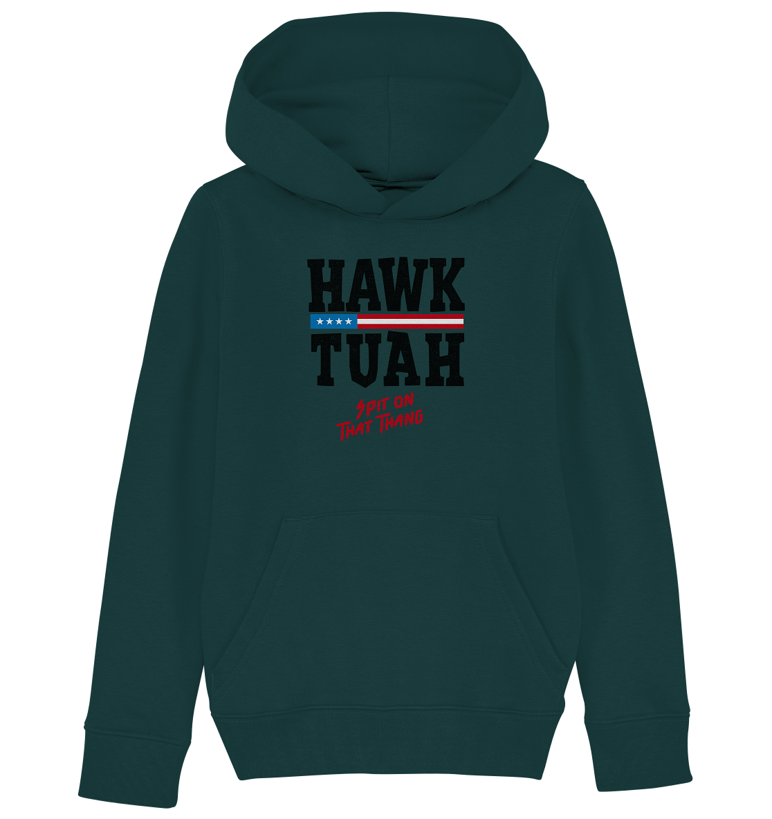 Hawk Tuah - Kids Organic Hoodie