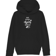 Eat Sleep Cheer - Kids Organic Hoodie