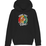 Game Day Vibes White - Kids Organic Hoodie