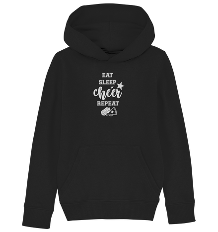 Eat Sleep Cheer - Kids Organic Hoodie