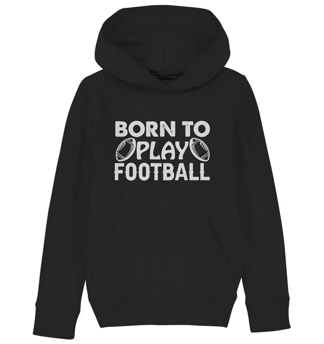 Born to Play - Kids Organic Hoodie