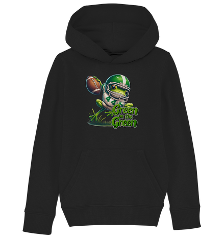 Green Frog - Kids' Organic Hoodie