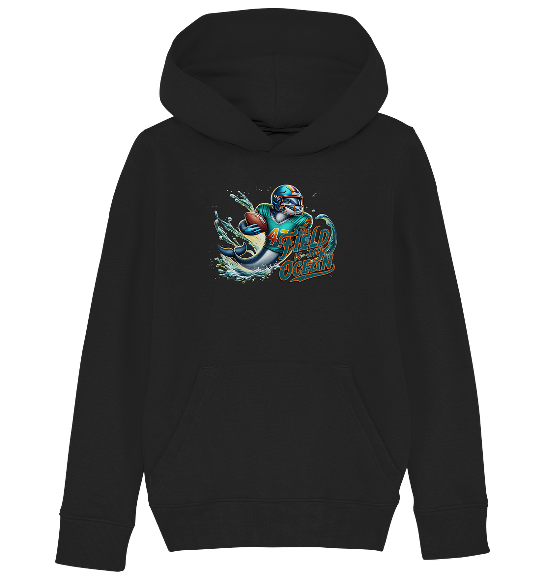 Dolphin - Kids Organic Hoodie