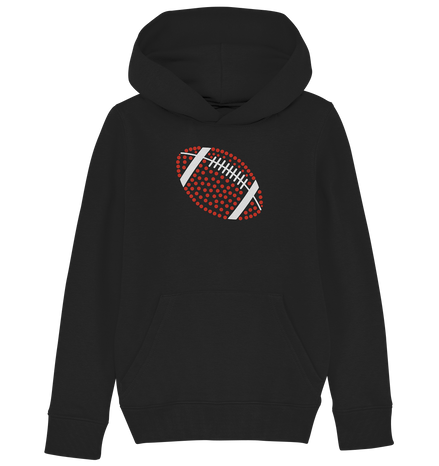 Football Dots - Kids Organic Hoodie