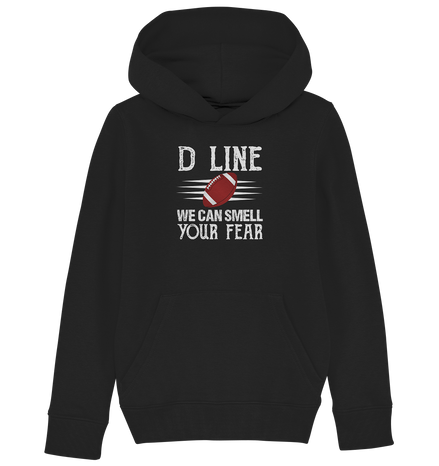 D-Line Fear - Kids Organic Hoodie