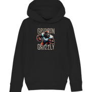 Gridiron Grizzly - Kids Organic Hoodie