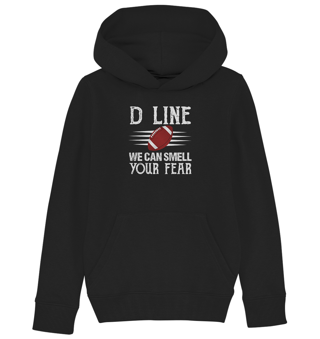 D Line Fear - Kids Organic Hoodie