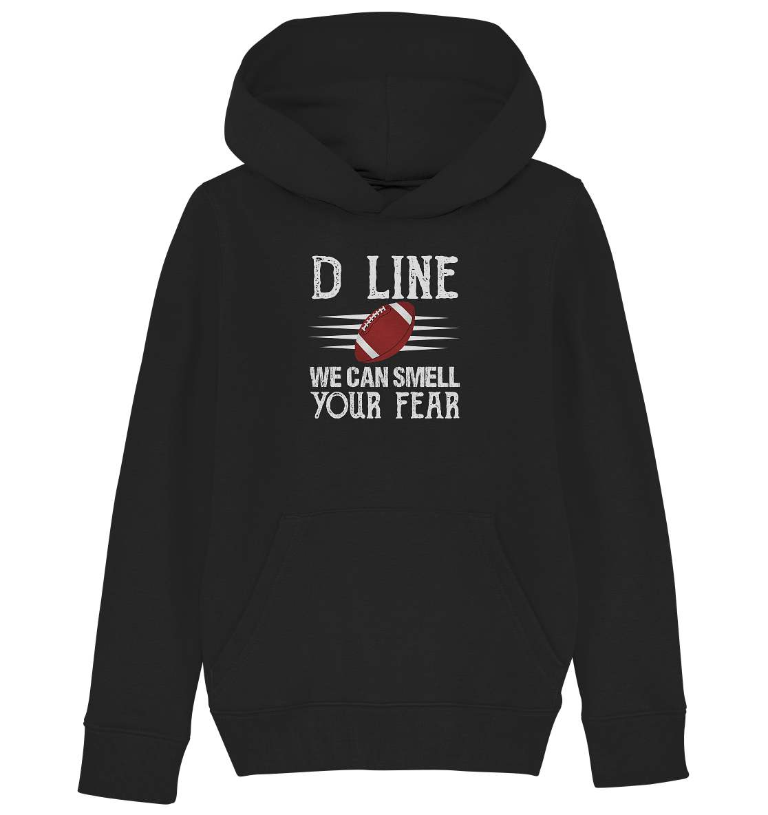 D Line Fear - Kids Organic Hoodie