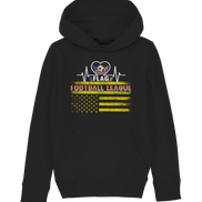 Flag Football League - Kids Organic Hoodie