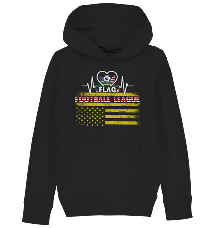 Flag Football League - Kids Organic Hoodie