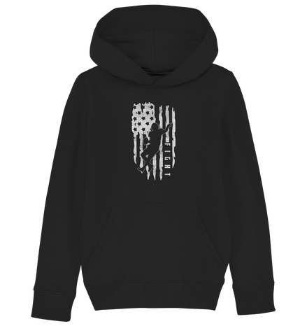 USA Flag Fight - Kids Organic Hoodie