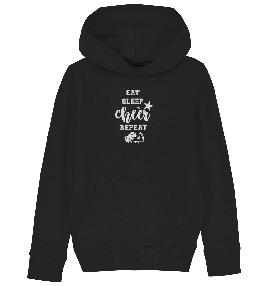 Eat Sleep Cheer - Kids Organic Hoodie