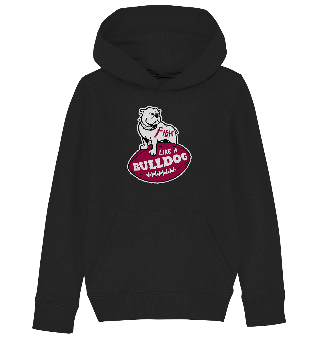 Fight like a Bulldog - Kids Organic Hoodie